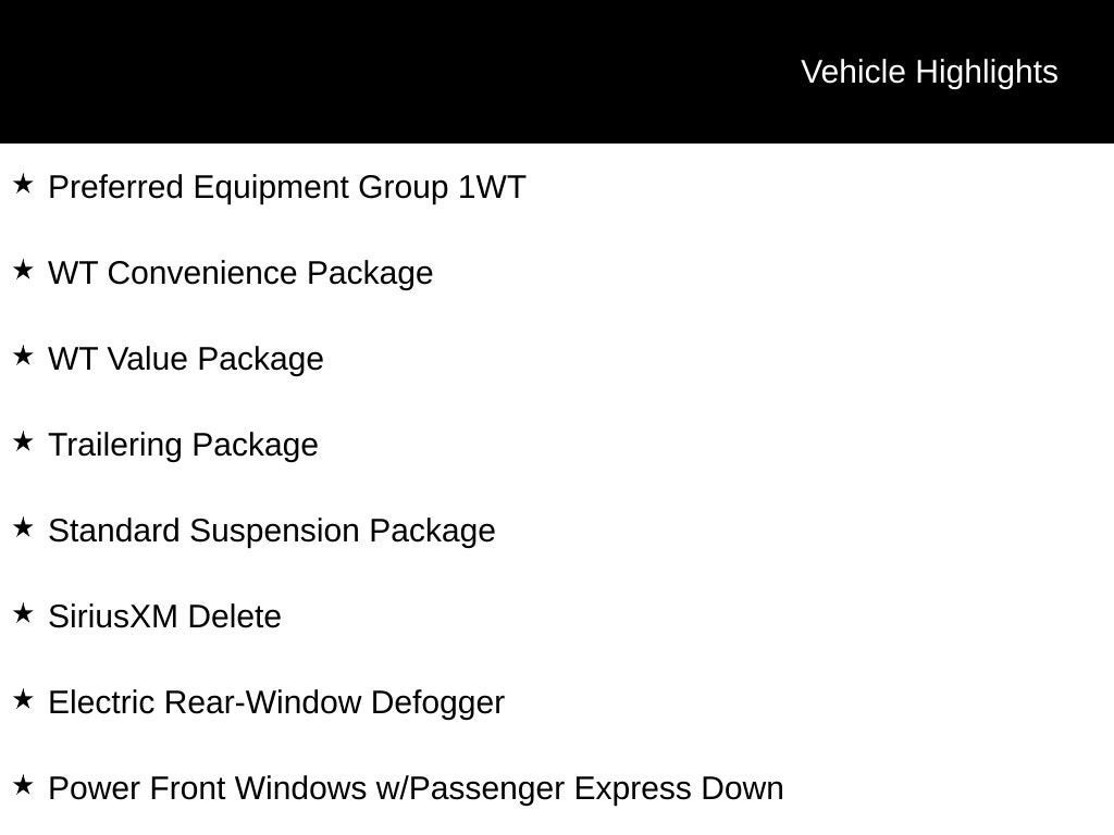 2024 Chevrolet Silverado 1500 WT