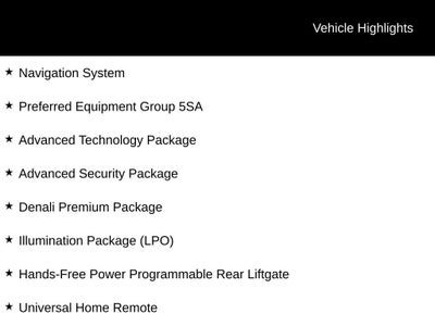 2021 GMC Yukon XL Denali