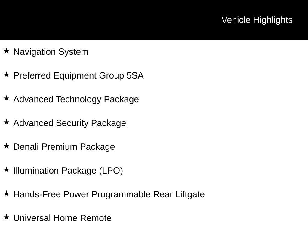 2021 GMC Yukon XL Denali