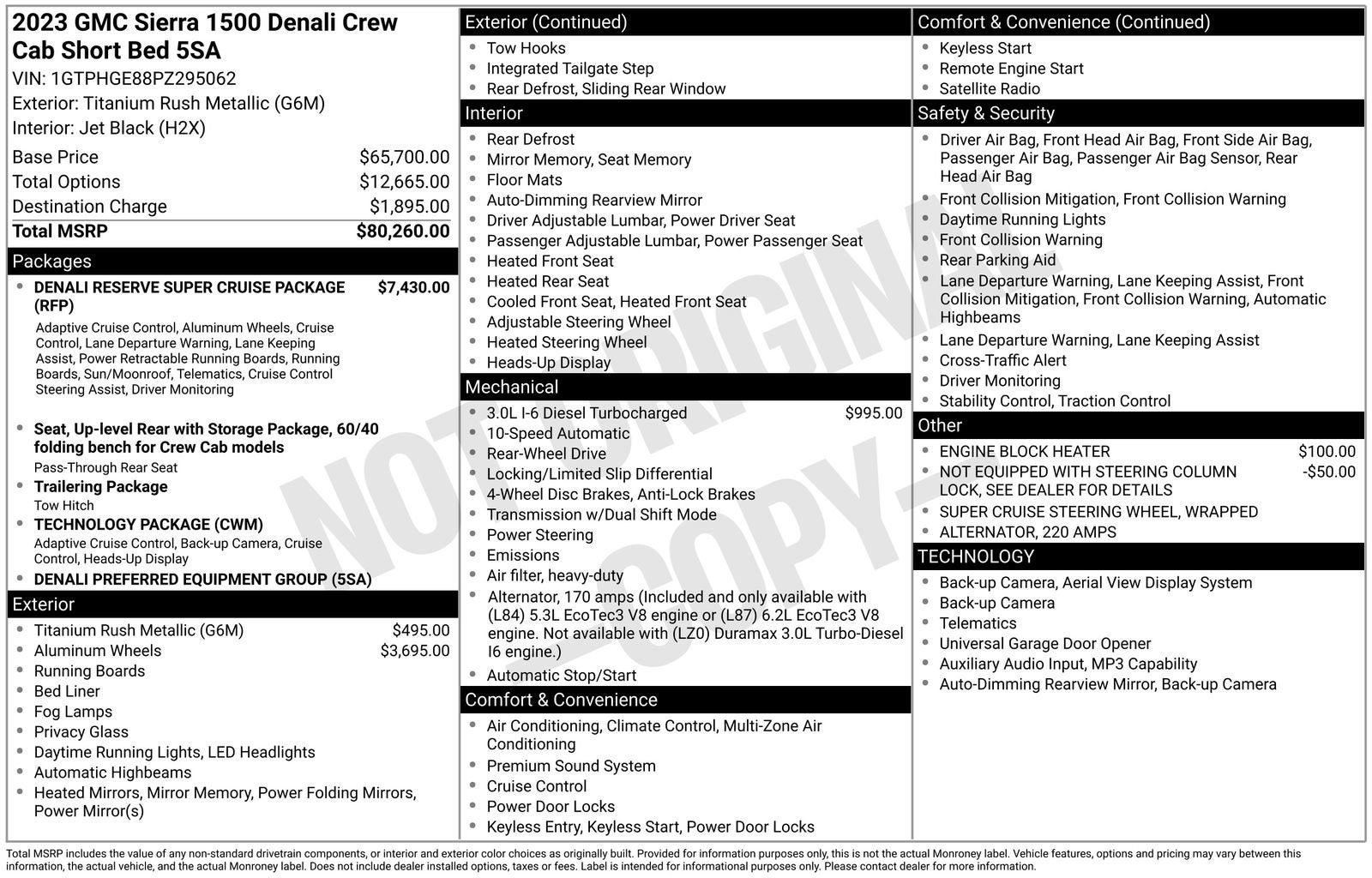 2023 GMC Sierra 1500 Denali