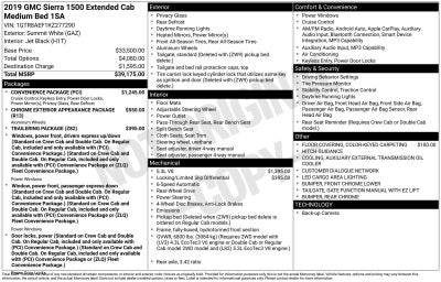 2019 GMC Sierra 1500 2WD Double Cab 147"