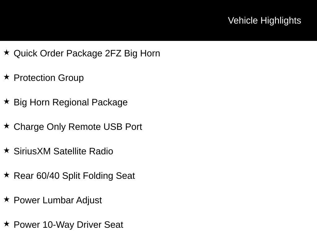 2015 RAM 2500 Big Horn