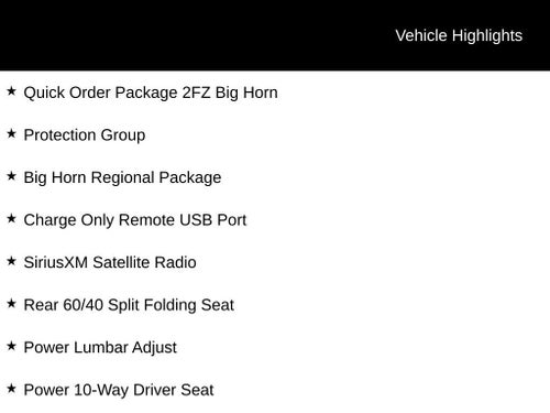 2015 RAM 2500 Big Horn