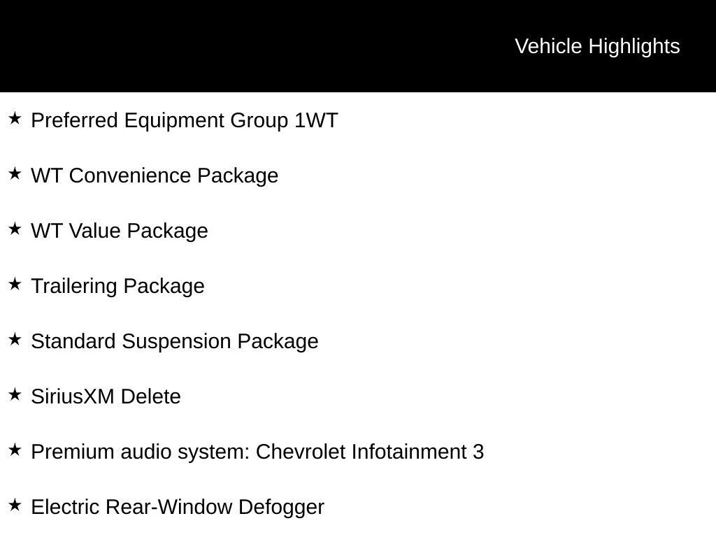 2024 Chevrolet Silverado 1500 WT