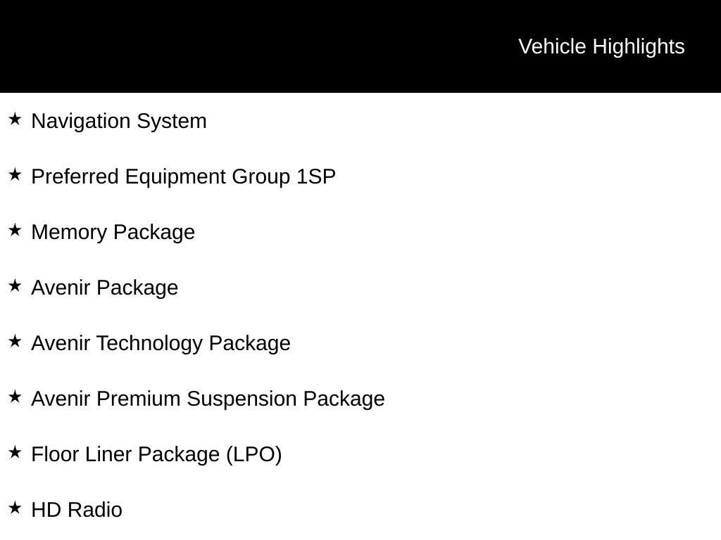 2020 Buick Enclave Avenir