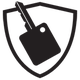 GMC Protection Gap Coverage Logo with a Car Key Icon - Barker Buick GMC in HOUMA LA