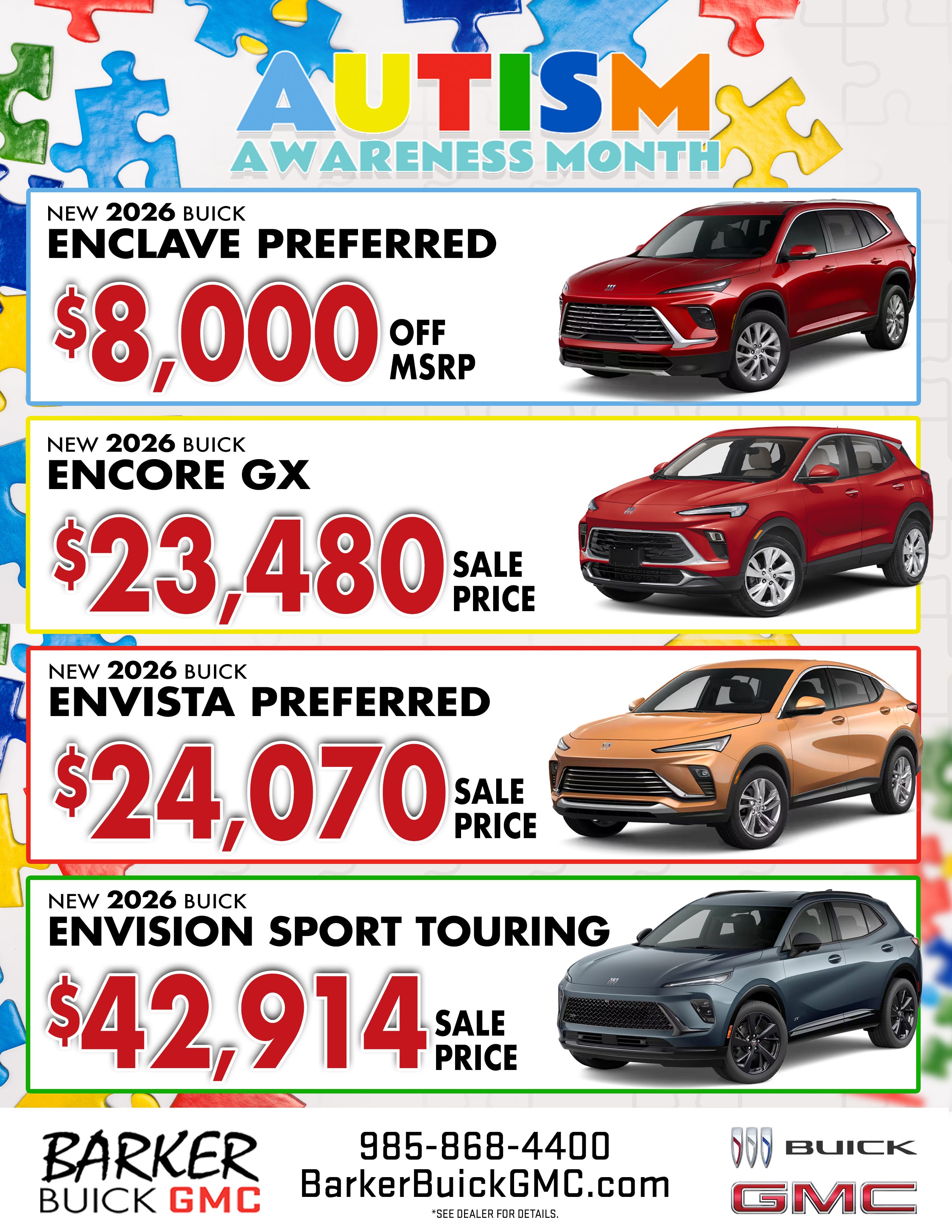 Spring Cleaning at Barker Buick GMC