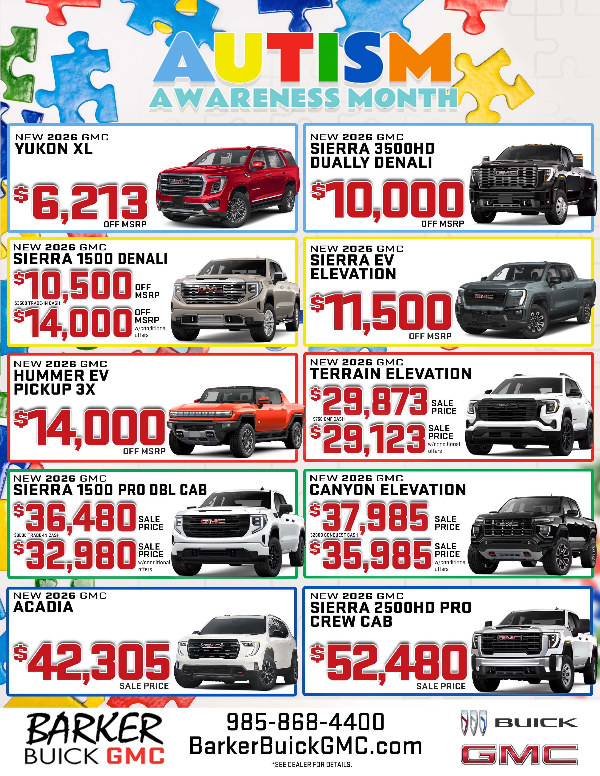 Spring Cleaning at Barker Buick GMC