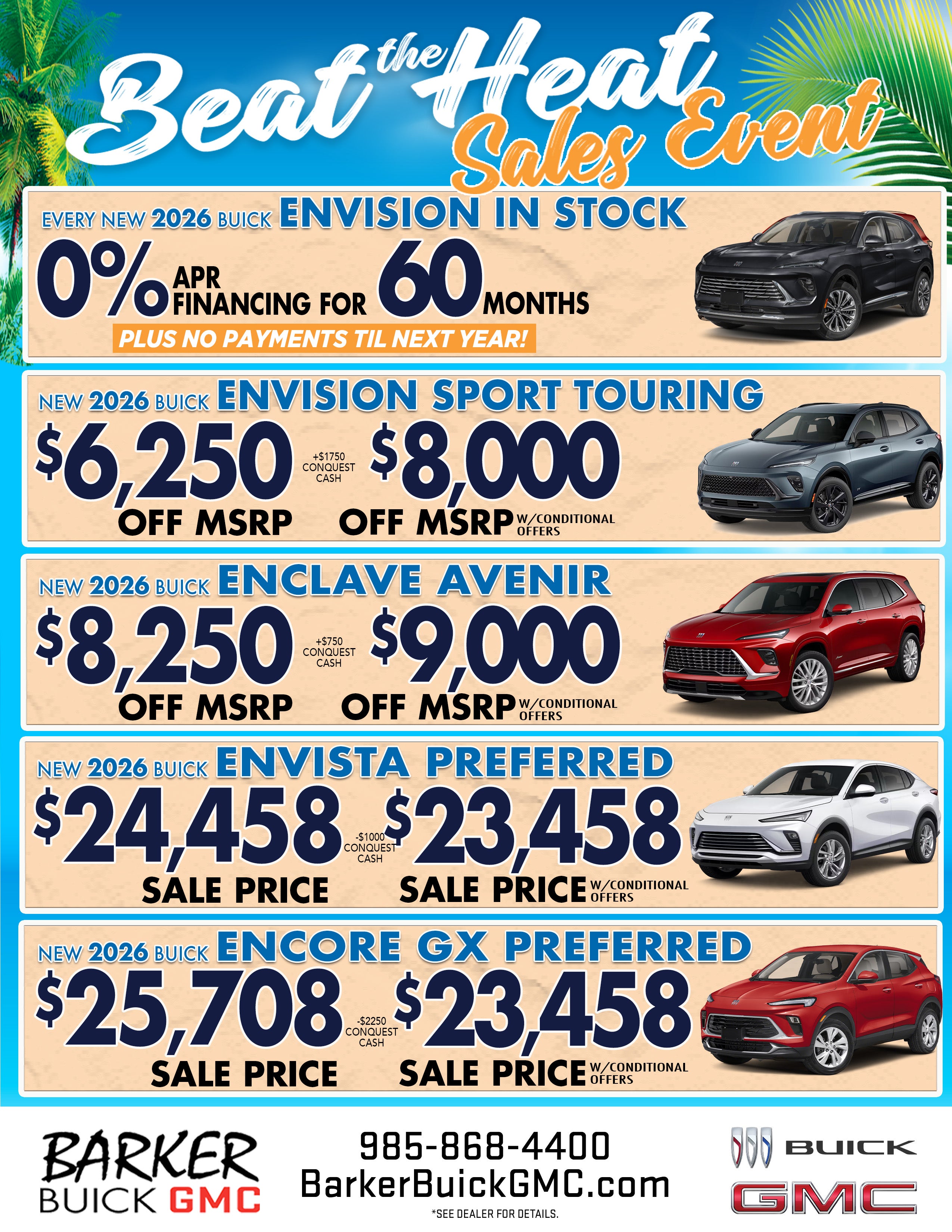 Spring Cleaning at Barker Buick GMC