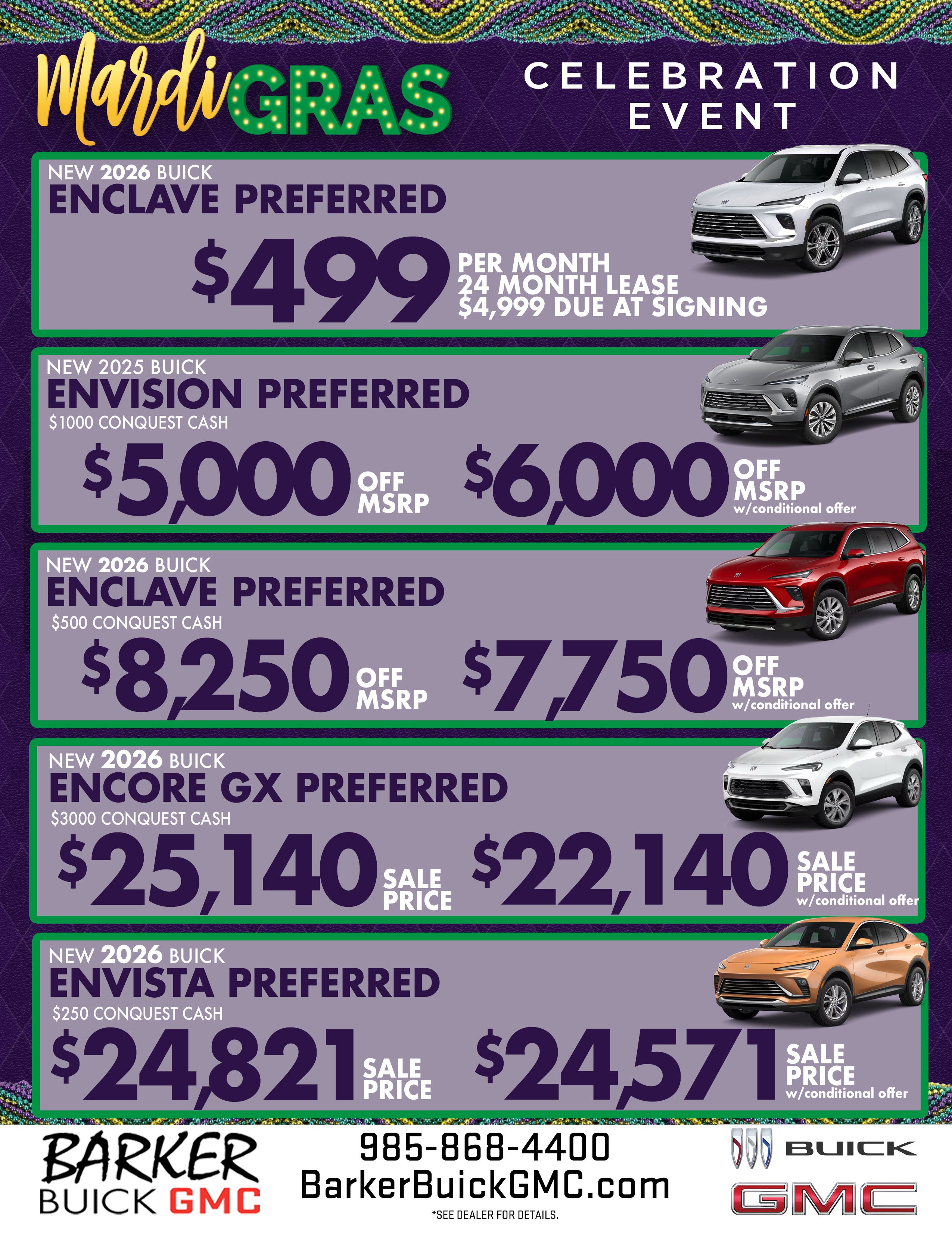 Spring Cleaning at Barker Buick GMC