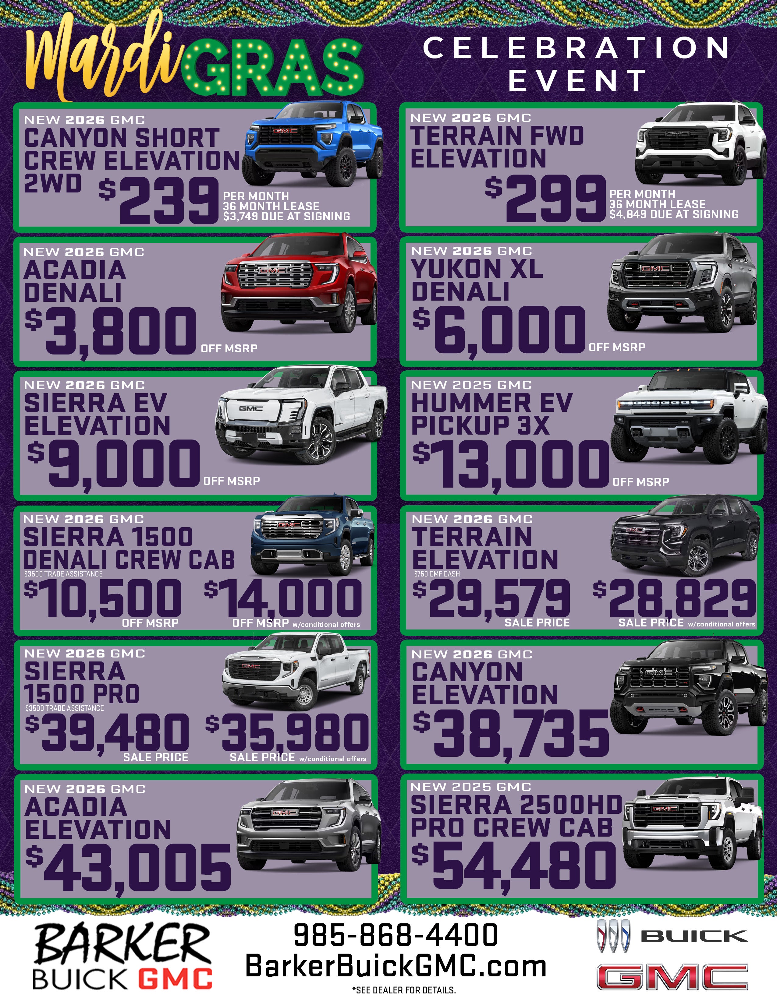 Spring Cleaning at Barker Buick GMC