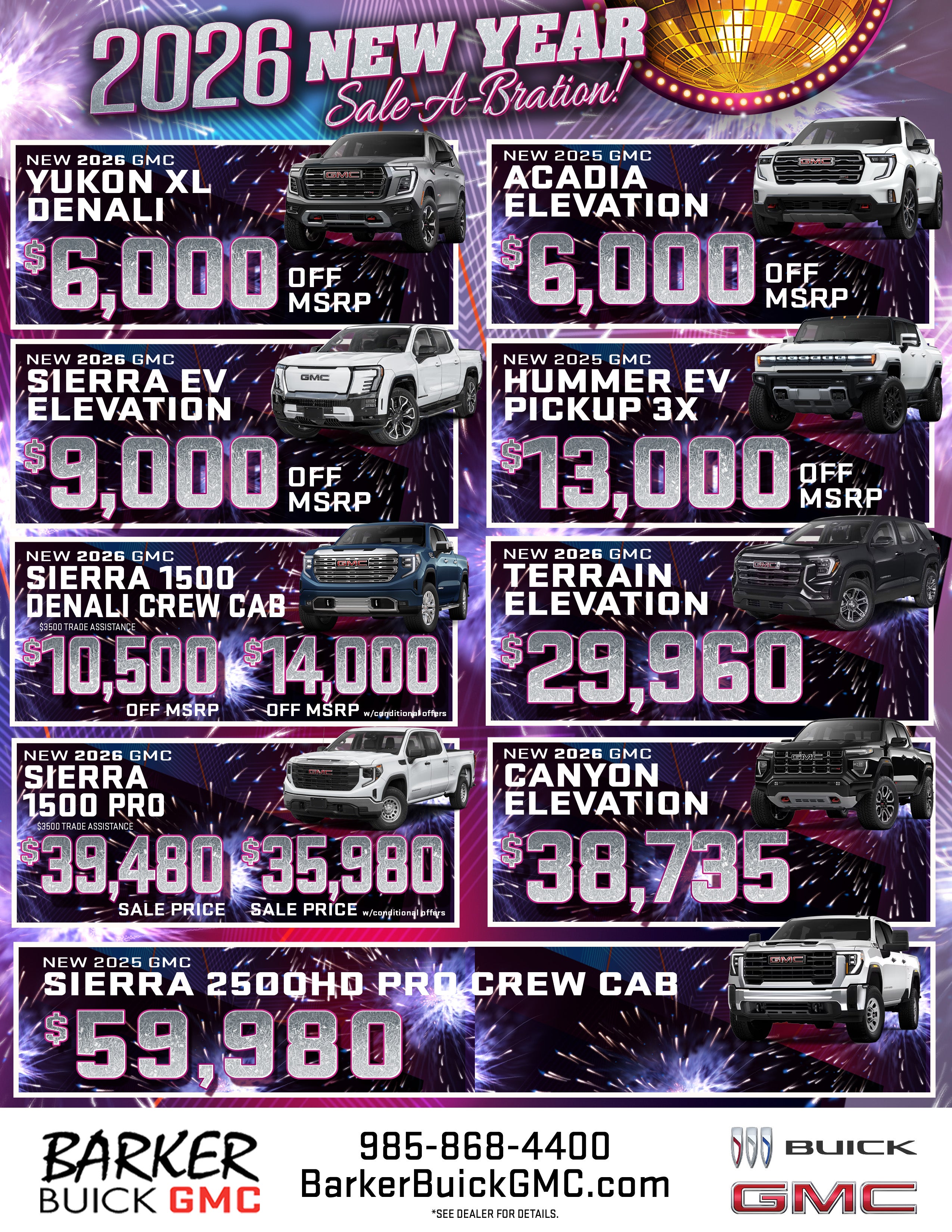 Spring Cleaning at Barker Buick GMC