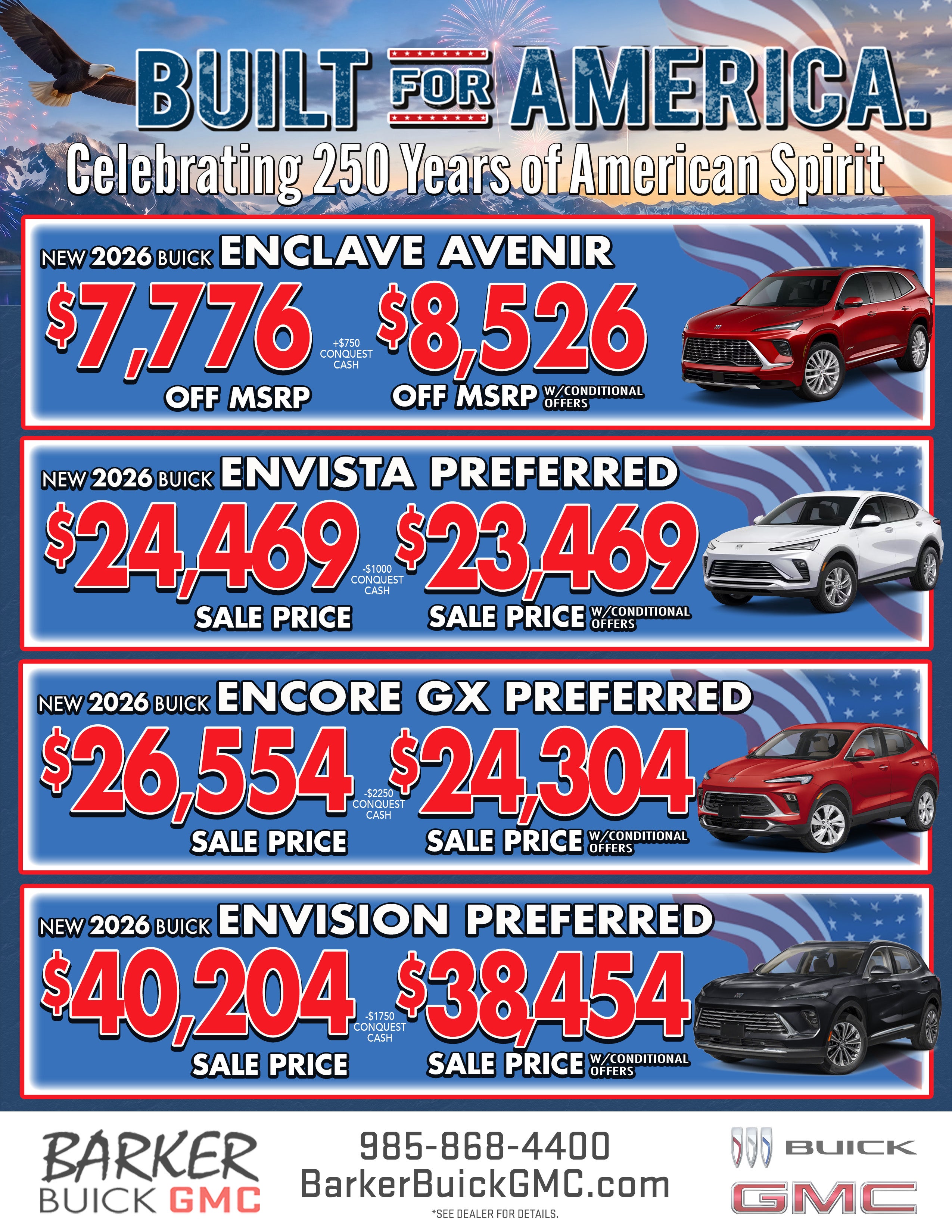 Spring Cleaning at Barker Buick GMC