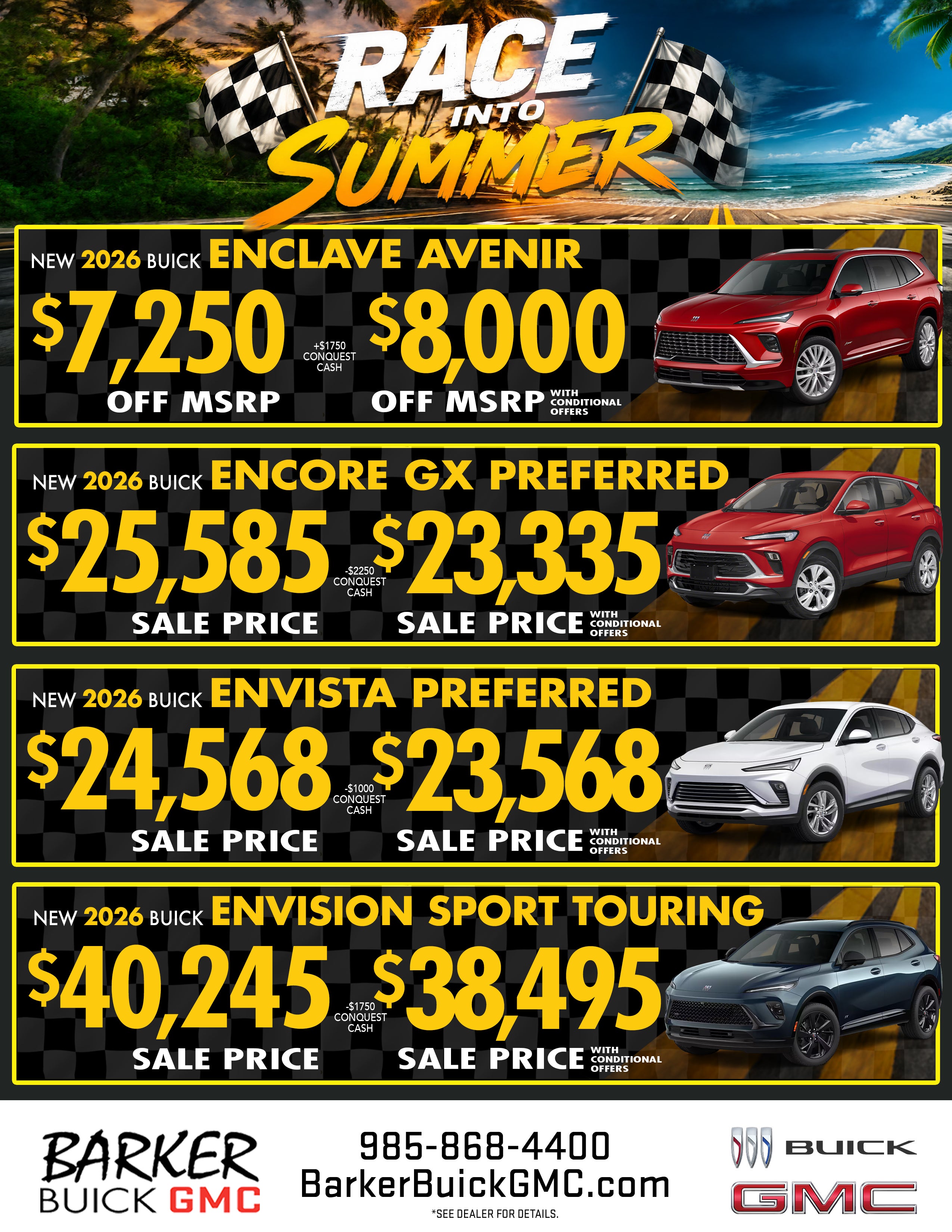 Spring Cleaning at Barker Buick GMC