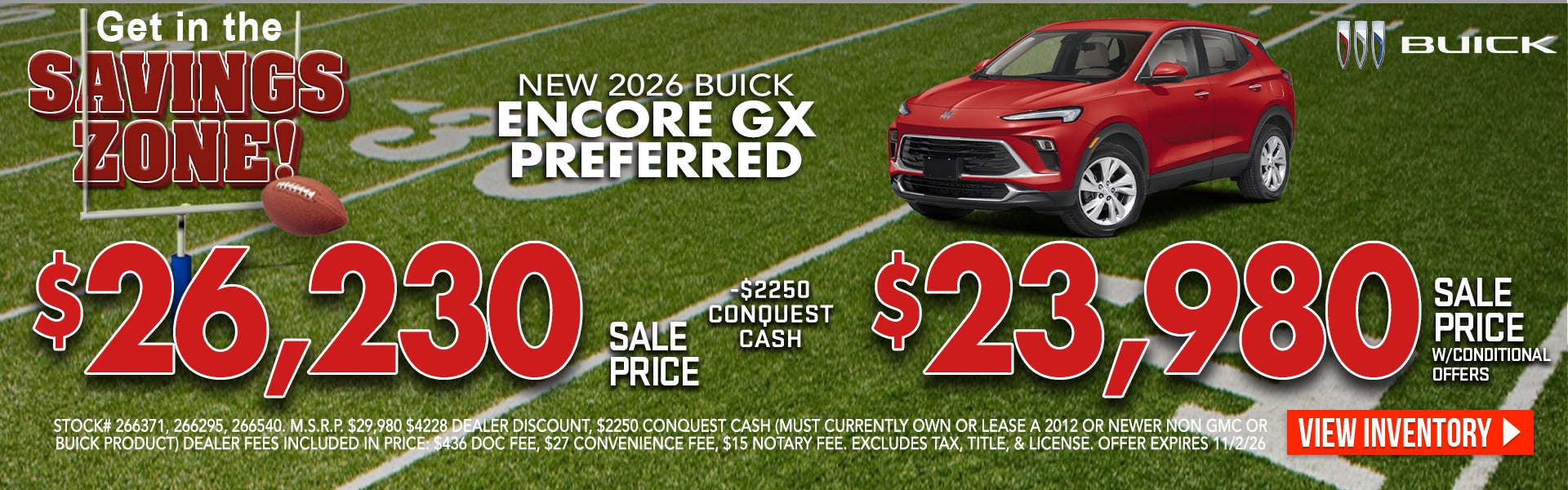 New 2026 Buick Encore GX Preferred