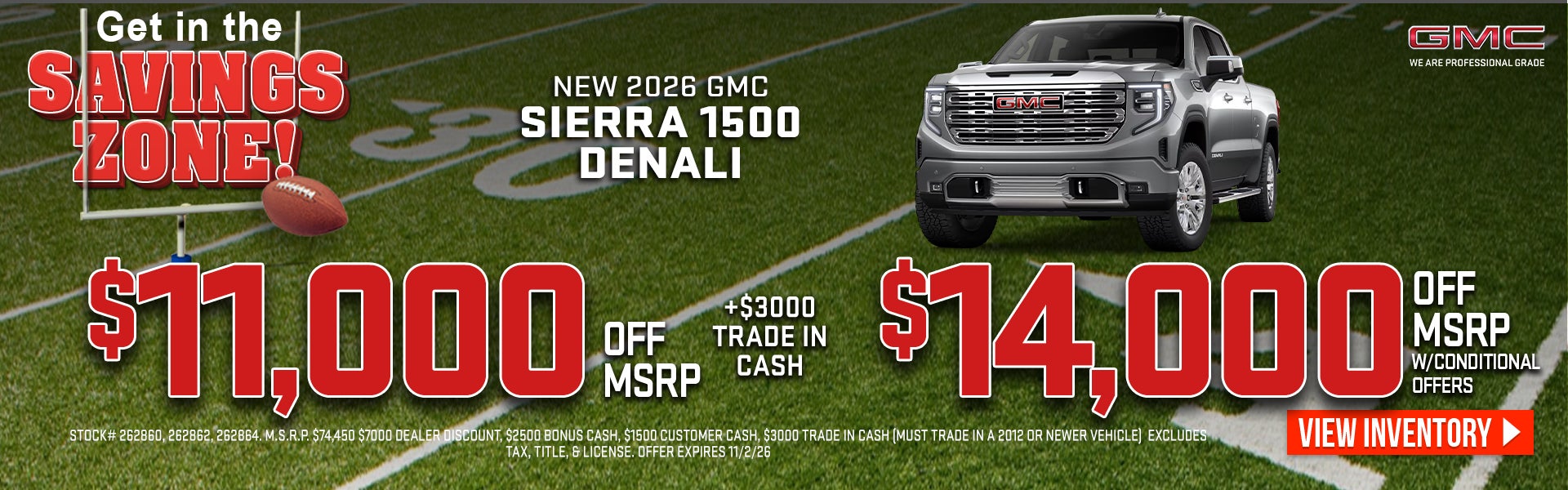 New 2026 GMC Sierra 1500 Denali