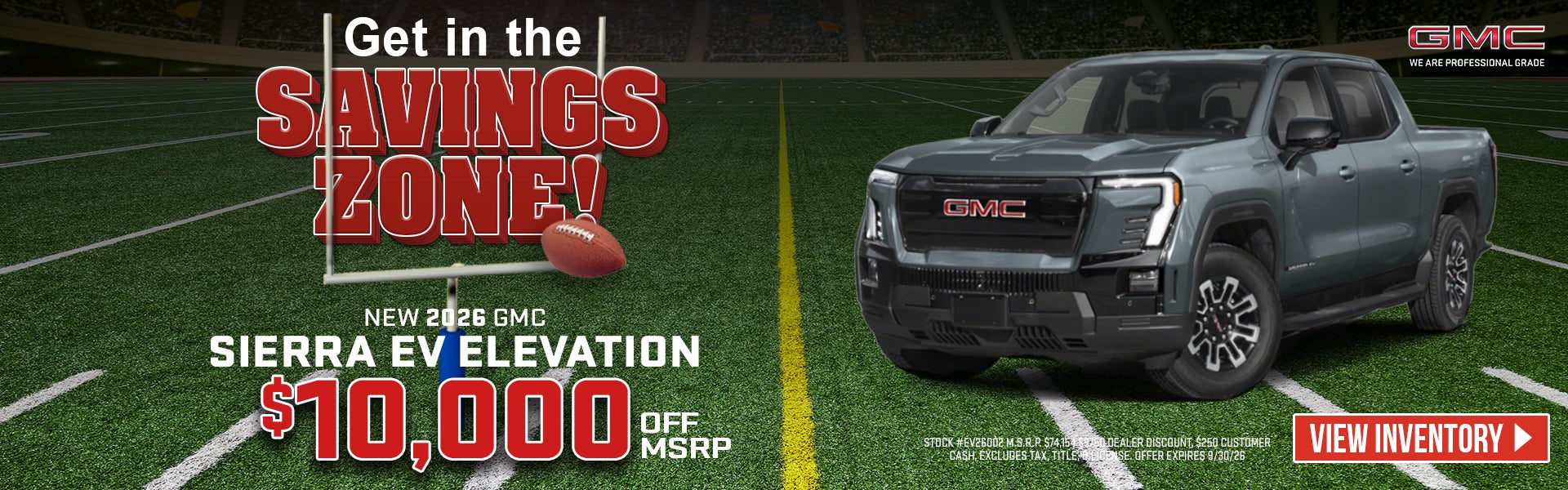 New 2026 GMC Sierra EV