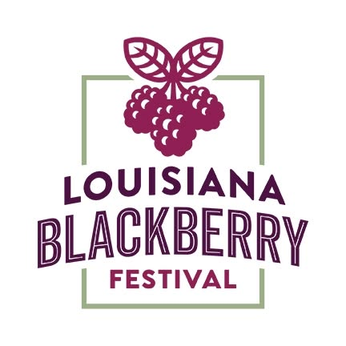 Louisiana Blackberry Festival logo